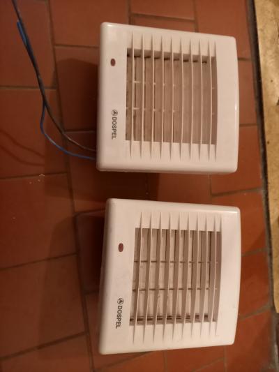 2 ventilátory do koupelny Dospel
