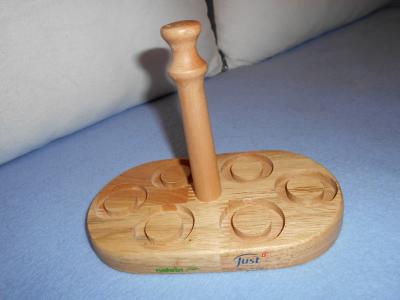 Stojánek na kořenky dřevo