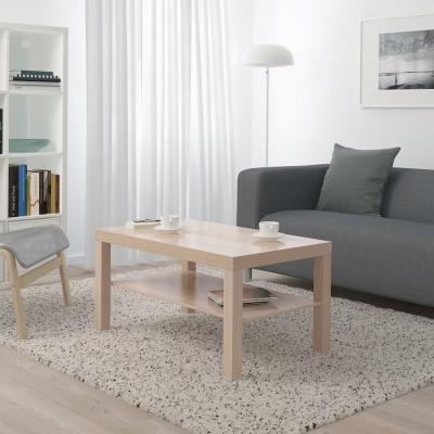 Ikea Lack, vzor bíle mořený dub