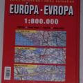 Evropa velký autoatlas 1:800000 Marco Polo