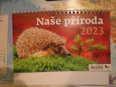 Kalendář stolní příroda