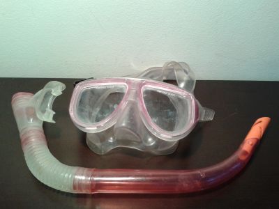 Dámská potápěcí maska + šnorchl