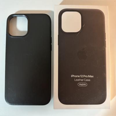 Originál kožené pouzdro iPhone 12 Pro Max