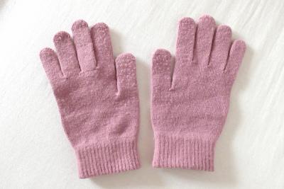 Světle staro-růžové rukavice