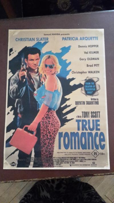 Plakat film True Romance - neromanticky