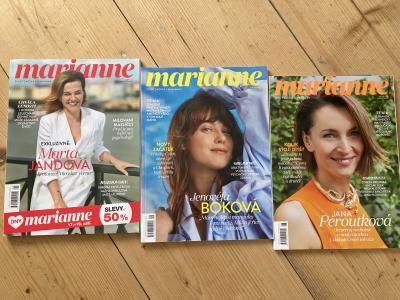 dámské časopisy Marianne