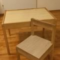 Dětský stoleček a židlička 64x48 cm