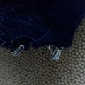 Dámské prádlo/ podprsenka se zdobnou krajkou 90-95 C/D modrá