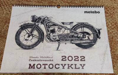 Velký kalendář - historické motocykly 1