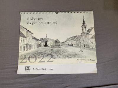 Kalendář 2022 s historickými kresbami - Rokycany