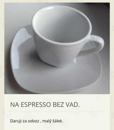 Daruji... na espresso