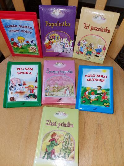 7 dětských knížeček ve slovenštině