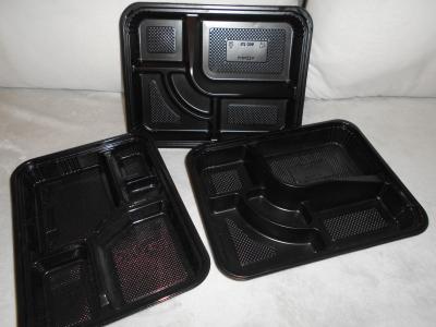 3 Bento tácky plus 1 krabička od zmrzliny s víčkem 1 litr