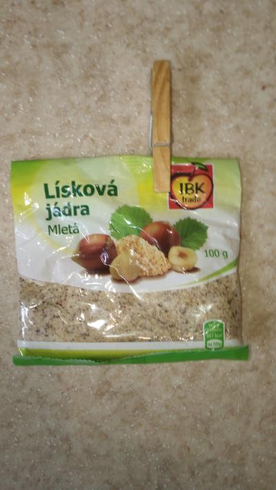 Lísková jádra mletá