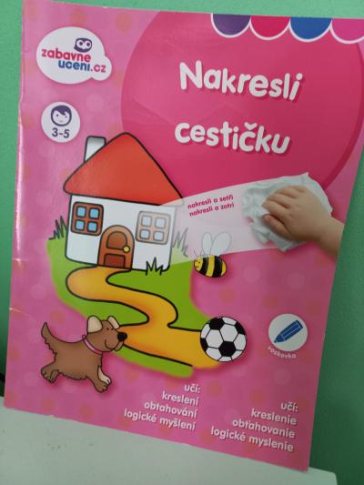 Časopis nakresli cestičku