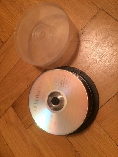 DVD vypalovací prázdná