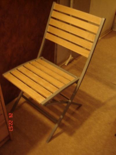 Skládací židle starší - 1 ks