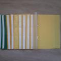 Složky na dokumenty - 10 ks - žluté a zelené - A4