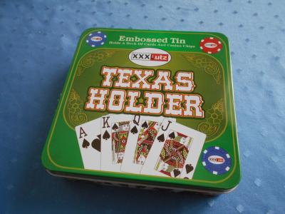 Kovová krabička Texas Holder