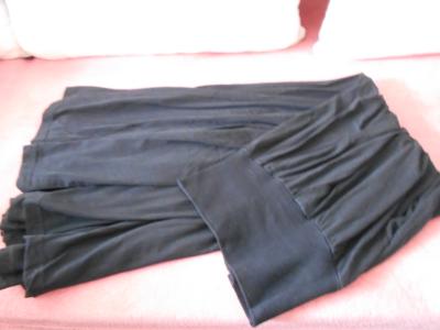 Dlouhá sukně černá - bavlna