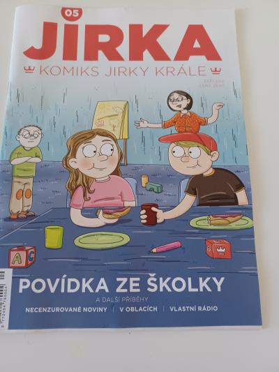 Časopis komiks Povídka ze školy.
