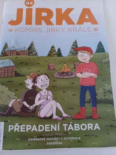 Časopis komiks přepadení tábora