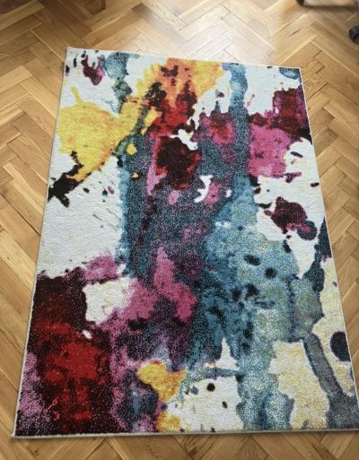 Pestrobarevný koberec 120x170