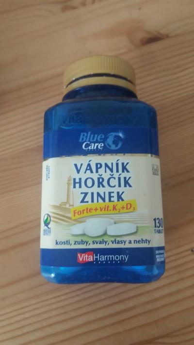 Vápník,Hořčík, Zinek