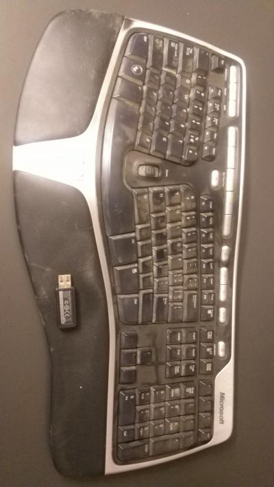 Klávesnice microsoft natural ergonomic keyboard 4000 - 2 ks