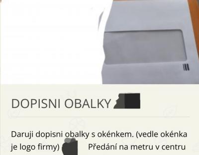 Dopisni obalky 500ks