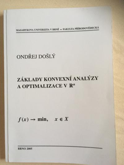 Daruji 2 učebnice z PřF MU, rok 2005.