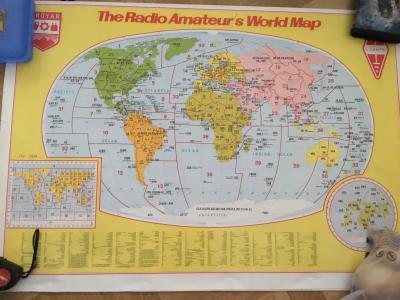 Retro radioamaterska mapa 1