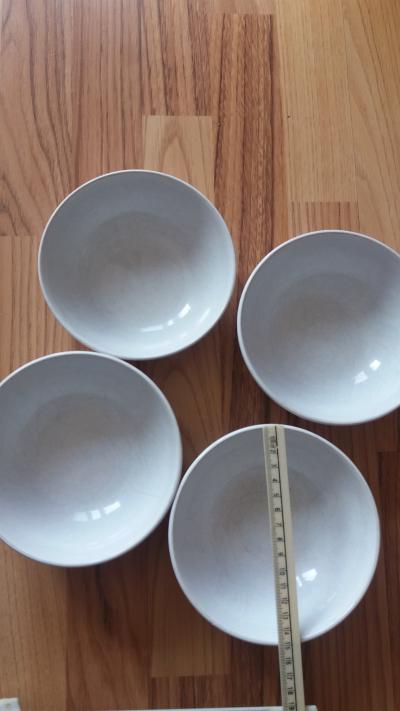 4 keramické misky