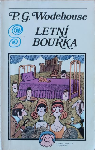 Kniha - Letní bouřka (P. G. Wodehouse)