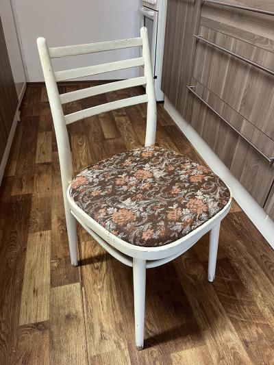 Židle s polstrováním (2 ks)