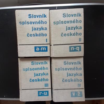 Slovník spisovné češtiny - 4 díly