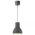 Závěsná lampa IKEA Hektar, tmavě šedá, 22 cm