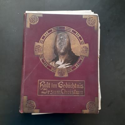 Stará křesťanská kniha - němčina