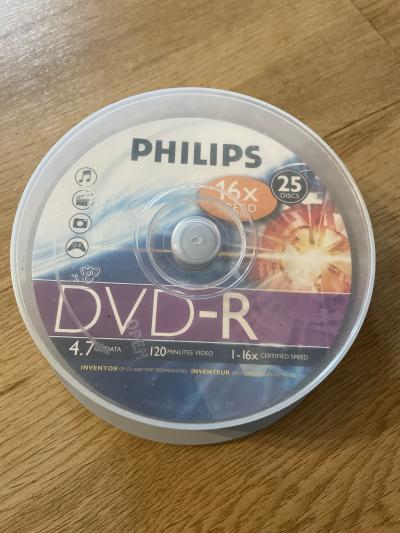 Prázdné DVD nosiče
