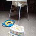 dětská jídelní židlička Ikea, stolička, WC sedátko