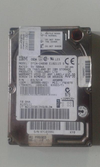 věnuji 2,5 ide harddisk