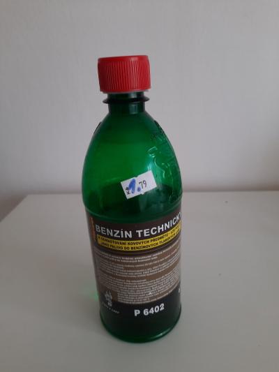 Benzín technický 0,5 litru