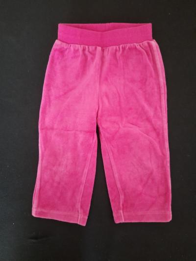 Kojenecké kalhoty růžové - vel. 74