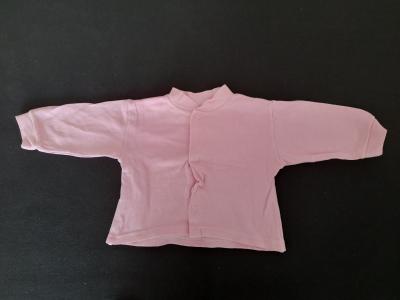 Kojenecký kabátek růžový