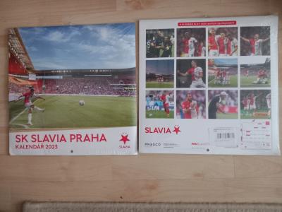 Kalendář Slavia k zavěšení