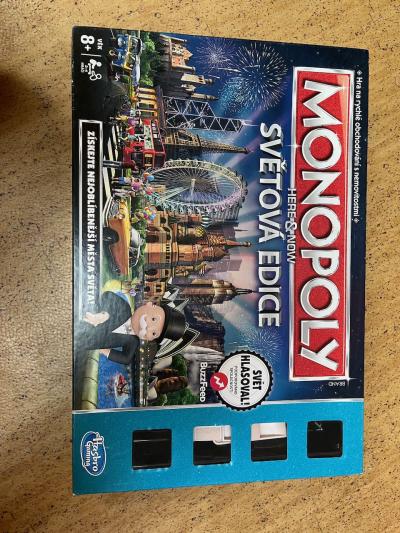 Společenská hra Monopoly světová edice