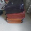 Staré kožené kufry