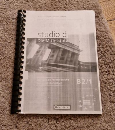 Učebnici němčiny Studio d B2
