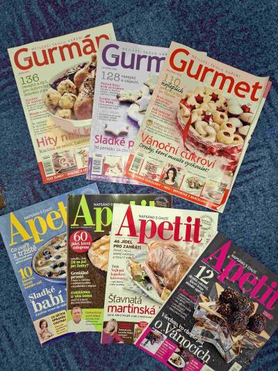 Časopisy Apetit a Gurmán/Gurmet