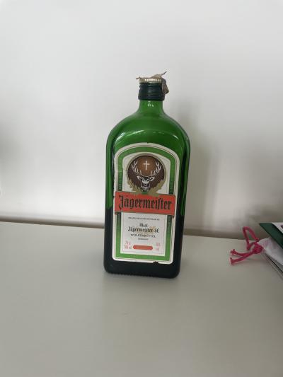 Jagermeister - načatá lahev